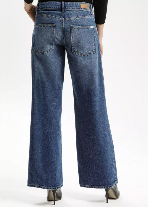 Cross Jeans® Wide Leg - Dark Mid Blue (016)