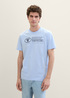 Tom Tailor® T-shirt With A Print - Windsurf Blue