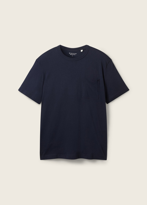 Tom Tailor® C-Neck Tee - Sky Captain Blue