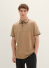 Tom Tailor® Polo Tshirt - Hazel Brown Melange