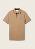 Tom Tailor Polo Tshirt Hazel Brown Melange - 112355662