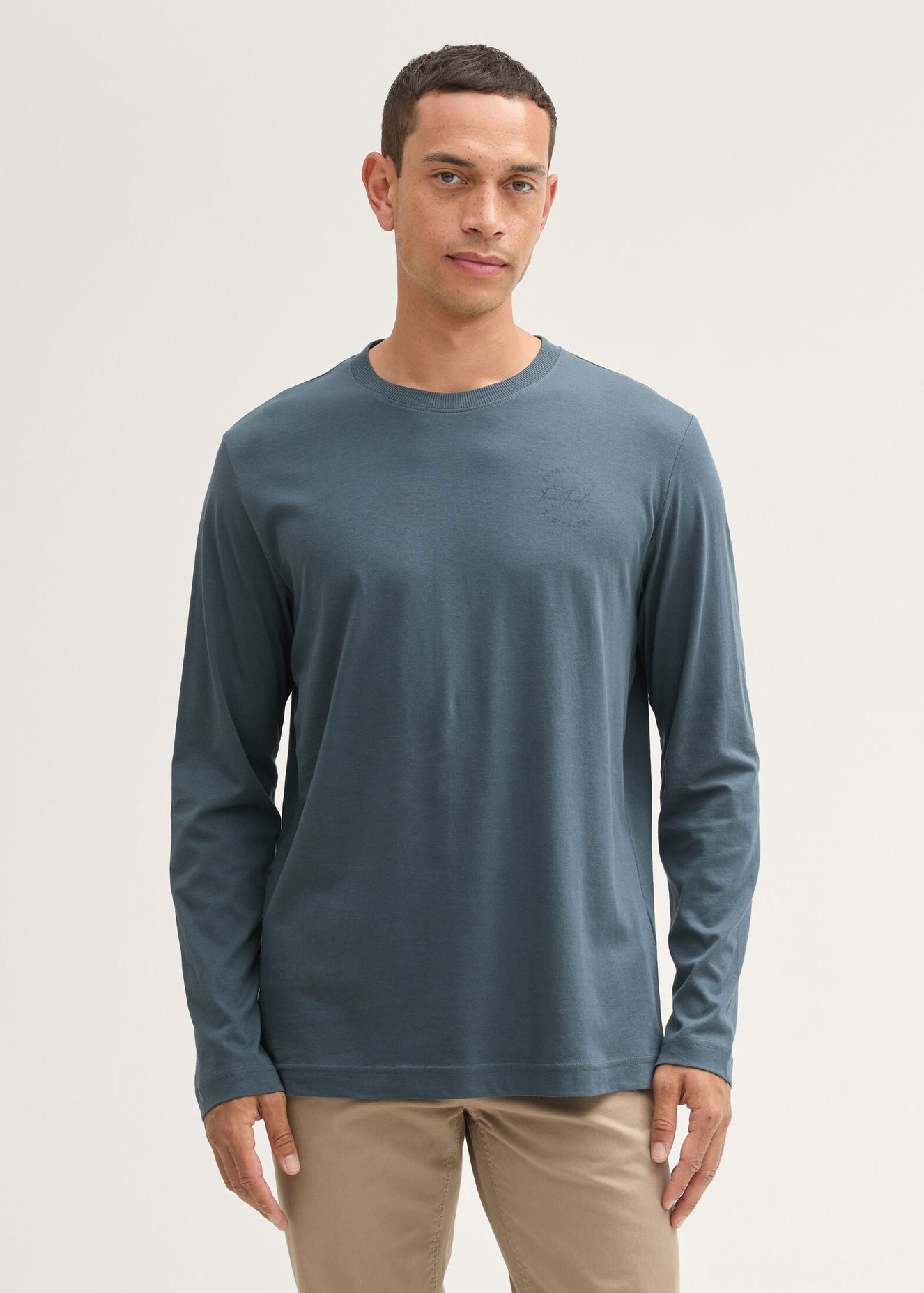 Tom Tailor® Long Sleeve T-Shirt  - Stormy Blue