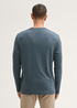 Tom Tailor Long Sleeve T Shirt Stormy Blue - 1043992-27604