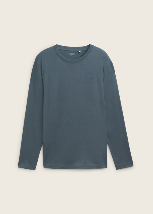 Tom Tailor® Long Sleeve T-Shirt  - Stormy Blue