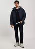 Cross Jeans® Winter Quilted Jacket - Navy (001)