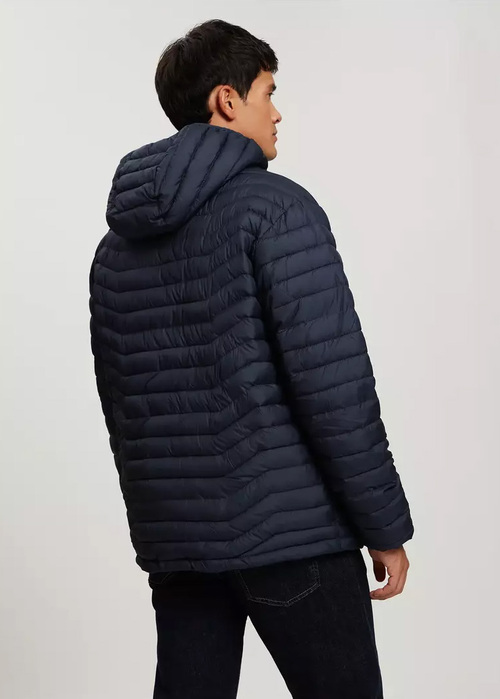 Cross Jeans Winter Quilted Jacket Navy 001 - 40287-001