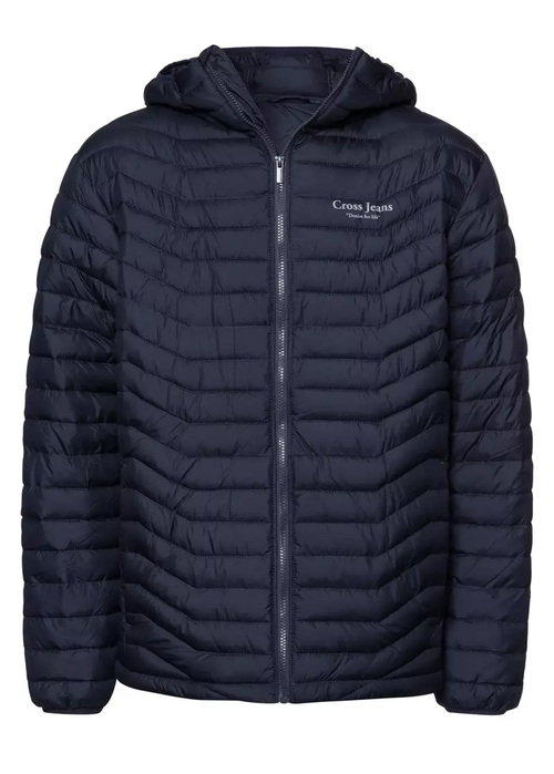 Cross Jeans® Winter Quilted Jacket - Navy (001)