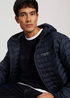 Cross Jeans Winter Quilted Jacket Navy 001 - 40287-001