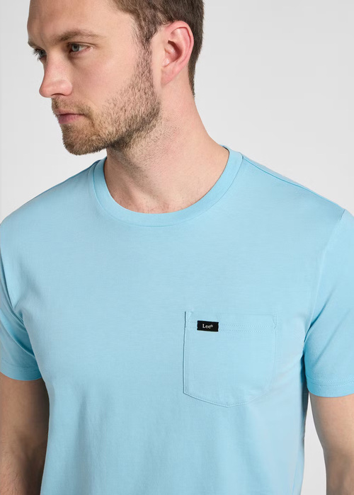 Lee Pocket Tee Preppy Blue - 112355582