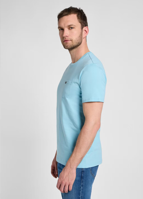 Lee Pocket Tee Preppy Blue - 112355582