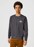 Wrangler® Small Logo Crew - Faded Black