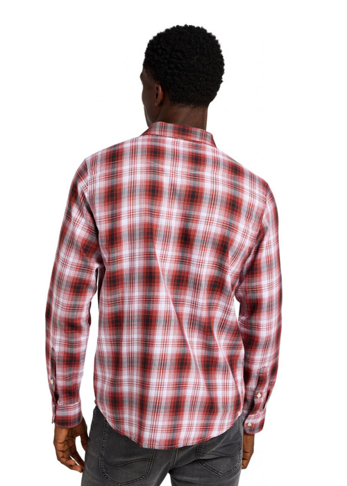 Wrangler Clean Western Shirt Garnet Check - 112349935