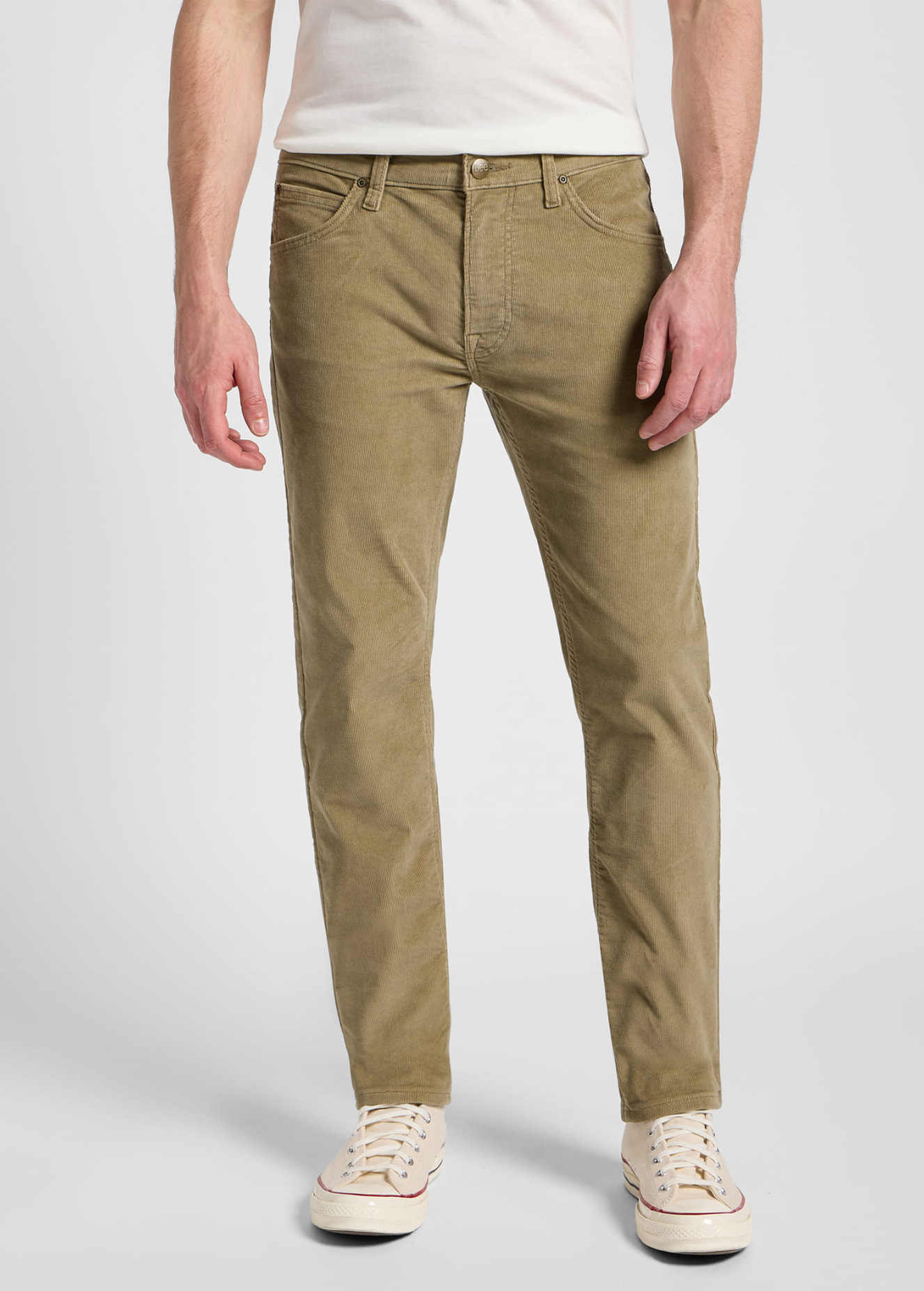 Lee® Daren Zip Fly Non Denim - Scar Khaki