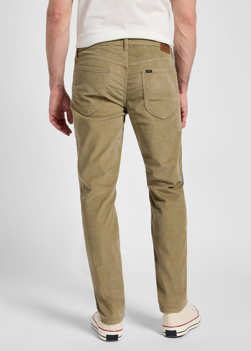 Lee Daren Zip Fly Non Denim Scar Khaki