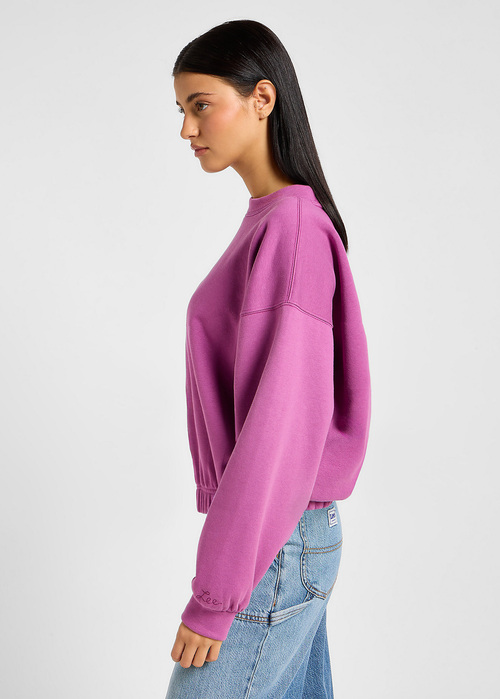 Lee® Sleeve Detail Sweatshirt - Lotus