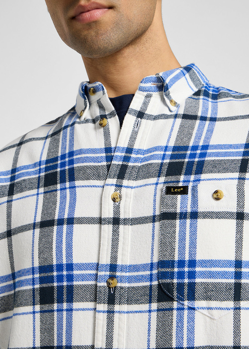 Lee® Riveted Shirt - White Check