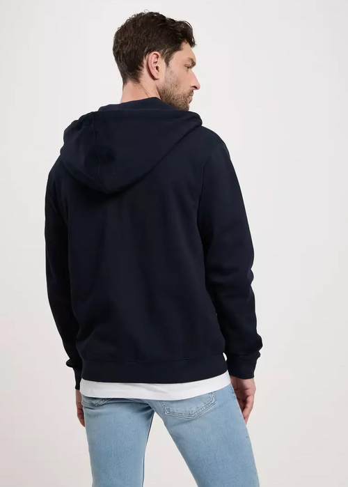 Cross Jeans Hoodie Zip Navy 001 - 25453-001