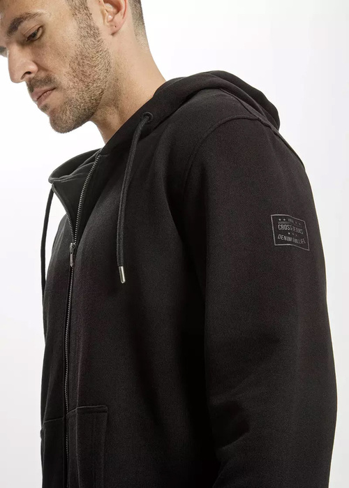 Cross Jeans® Hoodie Zip - Black (020)