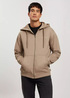 Cross Jeans® Hoodie Zip - Taupe (383)