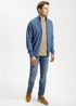 Cross Jeans® Sweater Zip - Indigo (005)