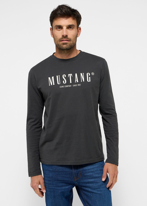 Mustang® Asheville Logo Tee - Pirate Black