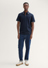 Tom Tailor Polo Tee Sky Captain Blue - 1044038-10668