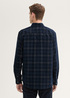 Tom Tailor® Corduroy Shirt - Navy Dark Check