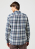 Wrangler® Two Pocket Shirt - Blue Grey