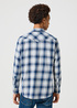 Wrangler® Western Shirt - Blue Shadow