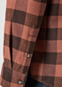 Wrangler® One Pocket Shirt - Root Beer Check