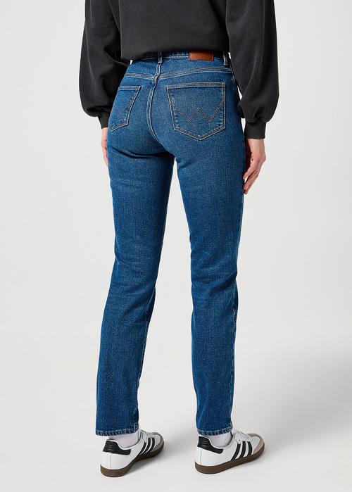 Wrangler Straight Vintage Blue - 112356387