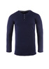 Cross Jeans Long Sleeve Tee Navy 001 - 15129-001