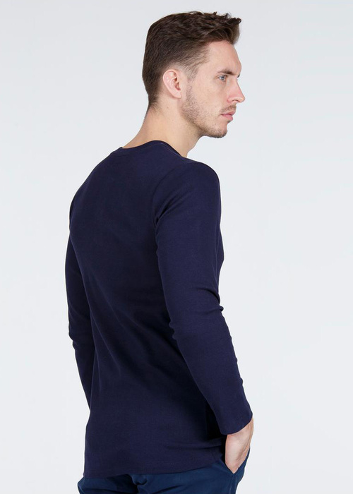 Cross Jeans® Long Sleeve Tee - Navy (001)