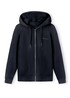 Cross Jeans Hoodie Zip Navy 001 - 1044016-30469