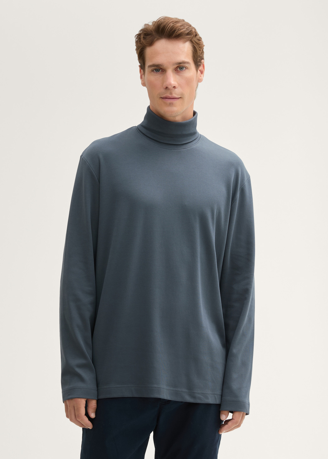 Tom Tailor® Longsleeve Turtleneck  - Stormy Blue