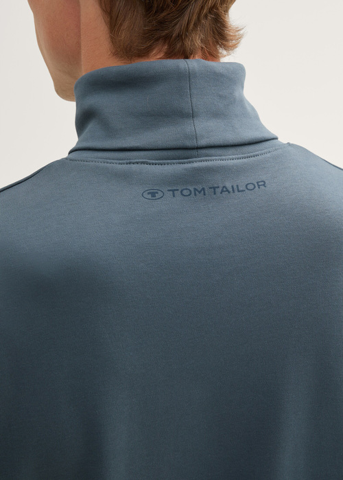 Tom Tailor® Longsleeve Turtleneck  - Stormy Blue