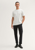 Tom Tailor Tshirt C Neck Offwhite Melange - 1044016-30469