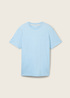 Tom Tailor Tshirt C Neck Sky Blue Melange - 1044016-36812