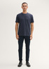 Tom Tailor® C-Neck T-shirt - Sky Captain Blue White Melange