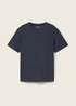 Tom Tailor® C-Neck T-shirt - Sky Captain Blue White Melange