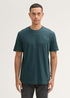 Tom Tailor® C-Neck T-shirt  - Deep Green Lake Melange