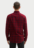 Tom Tailor® Shirt In A Checked Pattern - Burgundy Navy Check