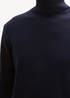 Tom Tailor Turtleneck Cashmere Sweater Knitted Navy Melange