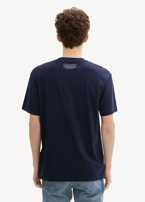 Tom Tailor® Relaxed T-shirt - Sky Captain Blue