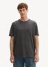 Tom Tailor® C-Neck T-Shirt  - Black Grey Melange