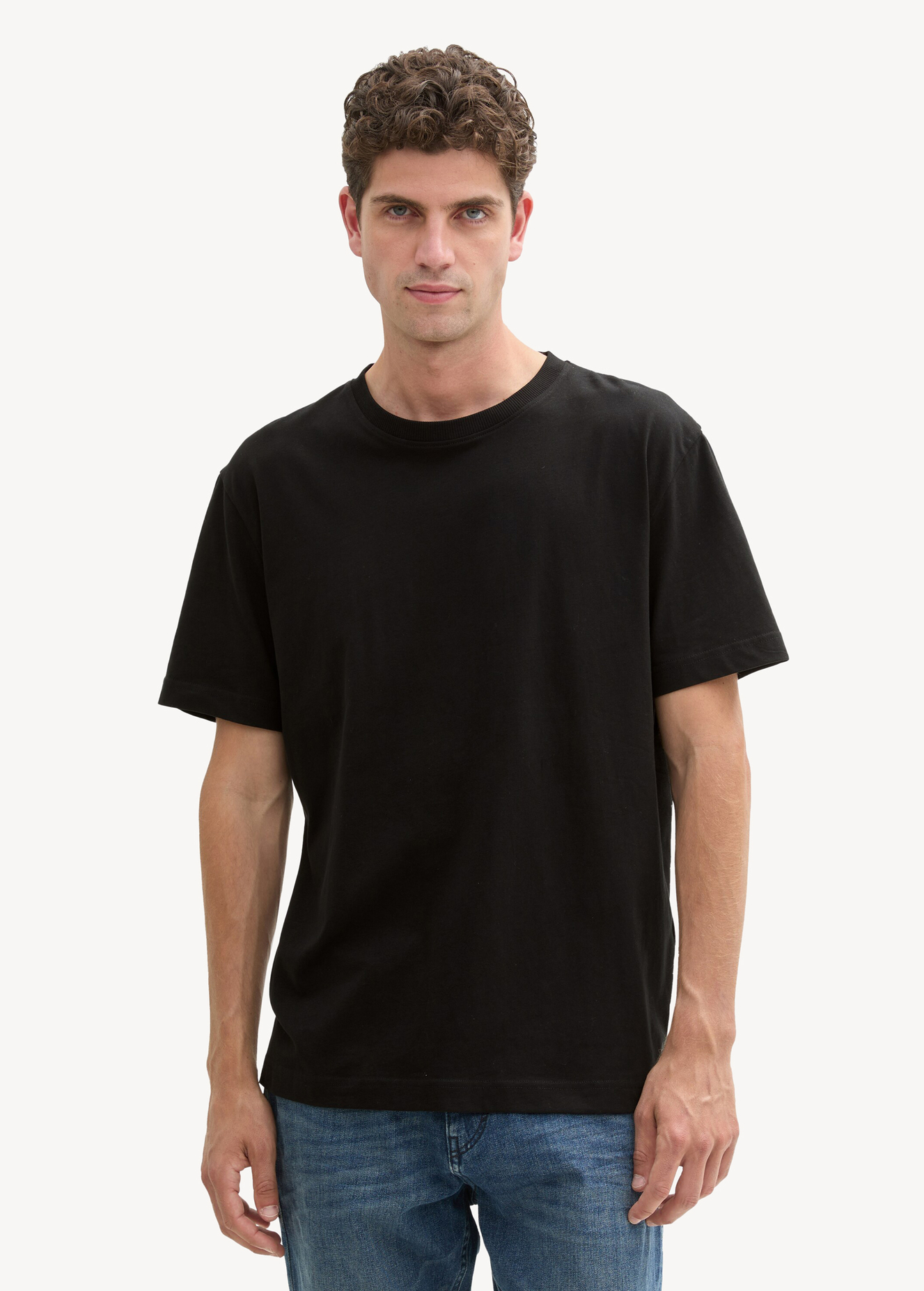 Tom Tailor C Neck T Shirt Black