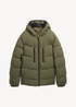 Tom Tailor® Water-repellent Puffer Jacket - Urban Olive Green