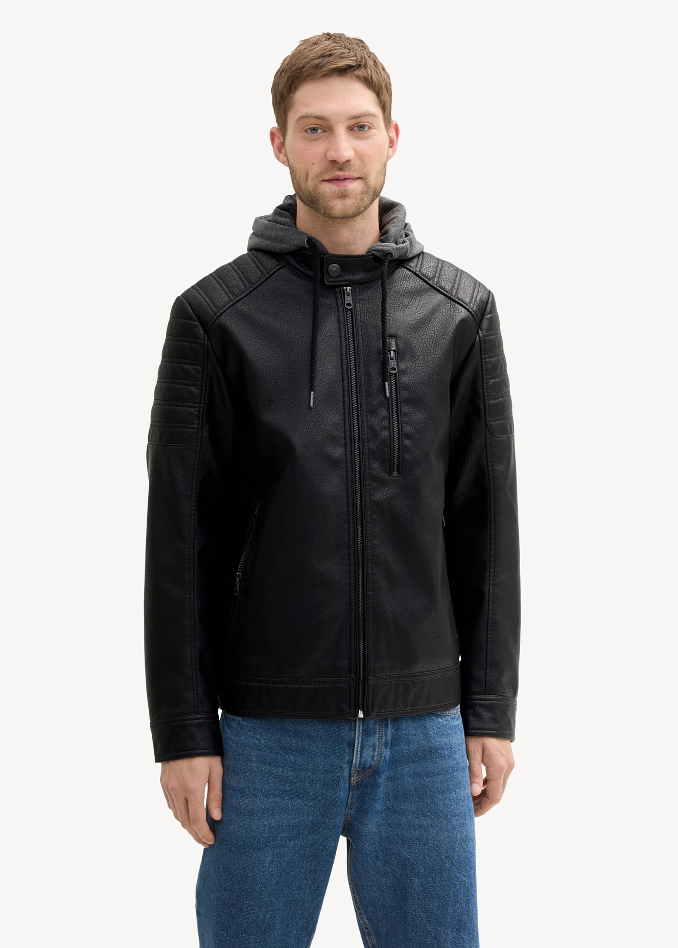 Tom Tailor® Moto Jacket - Black