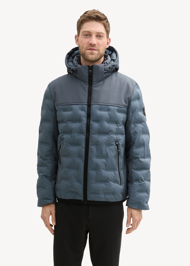 Tom Tailor Winter Jacket Stormy Blue - 1041324-27604