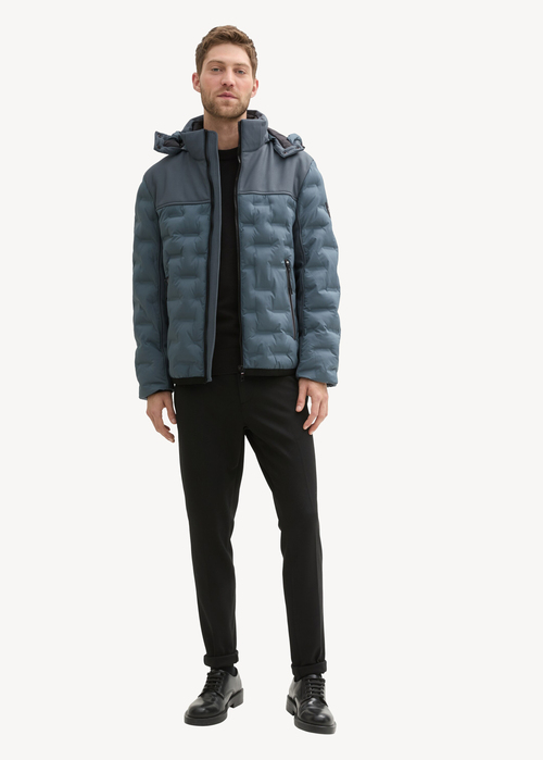 Tom Tailor Winter Jacket Stormy Blue